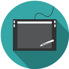 graphics tablet & pen